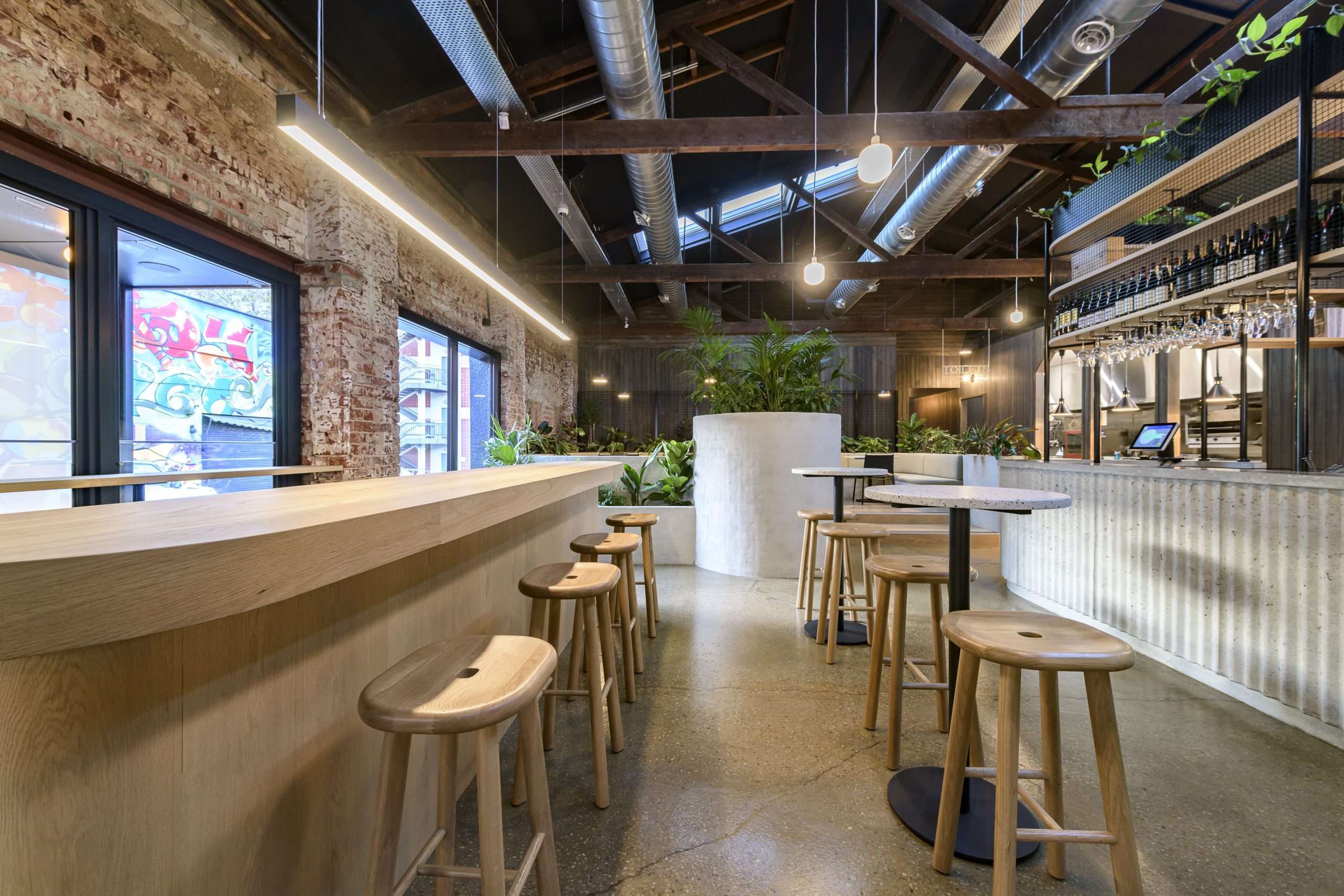 Stem Bar & Restaurant Commercial fitout